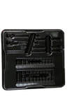 Snap-on Tools 1/4" Metric 29PC General Service Socket Tray Only Black PAKTY455. Fixed Price $23.00.