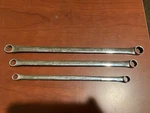 Snap On Tools 3 12-POINT Metric Flank Drive Offset Box Wrench (xdhfm). Fixed Price $99.00.