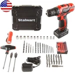 65 Pc Cordless Drill Set W/lithium Ion Battery Projects Inside Outside The Home. Fixed Price $55.90.