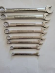 Vintage Craftsman Usa 8PC Sae 12 Point Combination Wrench Set 1/4" - 11/16". Fixed Price $44.00.