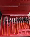 Blue Point PR-43 Convertible Retaining Ring Pliers Set 12-PIECE Steel Red Case. Fixed Price $237.00.