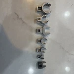 Lot Of Bonney & Loc Rite Crowfoot Wrenches *see Full Description*. Fixed Price $29.99.