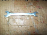 Vintage Williams Superrench 1721 5/16" X 3/8" Double Open End Wrench Usa. Fixed Price $11.46.