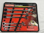 Sears Craftsman Usa 6PC 12PT Sae Combination Ratcheting Wrench Set 42450. Fixed Price $118.53.