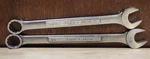 Craftsman Combination Wrenches 7/8" VV-44703 & 13/16" VA-44702 Usa. Fixed Price $24.00.