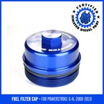 Fuel Filter Cap Sinister Diesel Blue Ford Powerstroke 2008-2010 6.4L. Fixed Price $149.99.