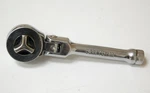 Vintage Craftsman 94378 Stubby Flex Head Thumb Wheel Ratchet 3/8" Drive. Fixed Price $34.00.