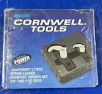 Cornwell Bluepower 2PC Spring Loaded Crowfoot Wrench Set BPSLC2ST New. Fixed Price $94.97.