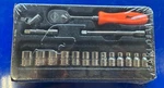 Snap On 17PC 1/4 Drive Metric General Service Socket Set W/ Ratchet Orange New. Fixed Price $449.97.