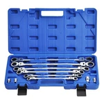 6 Pc Flex-head Extra Long Ratcheting Wrenches Double Box End 72-TOOTH Set. Fixed Price $58.50.