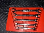 Snap On Tools Sae 5PC Flare Nut Line Wrenches. Fixed Price $179.99.