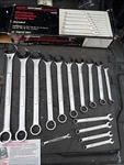 Sears Craftsman Usa Nos Huge 15PC Sae Combination Wrench Set 44751 To 1-1/16 !. Fixed Price $209.00.