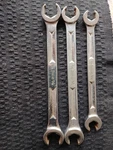 Snap On Line Wrench Set 3 RXH2426S, 2022S, 1618S. Fixed Price $47.00.