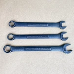 Set Of Craftsman Industrial Black Oxide Wrench 3/8" 7/16" & 1/2" Forged Usa. Fixed Price $49.99.