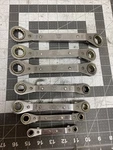 Mac Tools Metric Ratcheting Offset Wrench 12- & 6- Point 7PC U.s.a (LN29A). Fixed Price $139.99.