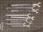 Mac 10PC Metric Long Knuckle Saver Nonks Combination Wrench Set 10MM 19MM 12PT. Fixed Price $218.49.