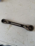 Craftsman Reversible Ratcheting Box Wrench 14MM 17MM 15MM 19MM V-series Usa. Fixed Price $27.00.