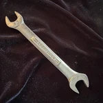 Craftsman Standard Open-ended Wrench 1/2"-9/16" Made In Usa -vv- 44579 Vtg. Fixed Price $5.00.
