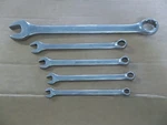 Cornwell Tools Blue Power 5PC Combination Wrench Lot. Fixed Price $40.00.