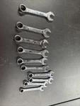 Mac Tools 10PC Metric Stubby Wrench Set 10MM-19MM CS21 12 Point. Fixed Price $190.00.