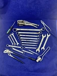Vintage Hazet 450,630 Metric Mechanic Tools Set - Wrenches, Pliers, Screwdrivers. Fixed Price $260.00.