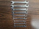 Proto Professional 9 Piece Open End Ignition Wrench Set 7/32" - 1/2". Fixed Price $45.99.