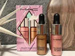 Mac Cosmetics Holiday Surreal Shine Mini Highlighter Duo Gift Set For Women. Fixed Price $45.00.