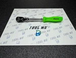 Snap-on Tools Usa New Green 1/4" Drive Hard Grip Long Flex Head Ratchet THLFD72. Fixed Price $279.95.