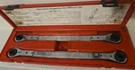 Matco Tools Serpentine Belt Ratcheting Wrench Kit SB8585 & SB8586 2 Pcs Set. Fixed Price $59.00.