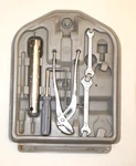 Clean Bmw E30 84-92 Trunk Lid Mounted Kit Tray Rear Storage Gray W/ Tools. Fixed Price $149.95.