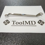 Snap-on Tools Usa New 1/2" & 9/16" Sae 60 Deep Offset Box Chrome Wrench XO1618. Fixed Price $88.95.