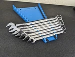#BO794 Snap-on Tools 7PC 12-POINT Sae Flank Drive Combination Wrench Set SOEX707. Fixed Price $199.95.