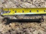 7/16" Snap-on 12-POINT Sae Flank Drive Short Combination Wrench GOEX140 Usa. Fixed Price $17.00.