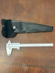 Vintage Craftsman Vernier 9 Caliper 40182 Hardened Stainless. Fixed Price $34.99.