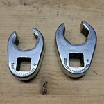 Snap On FRX200 3/8 FRX220 11/16 Drive 6PT Crowfoot Vintage Made Usa. Fixed Price $50.00.