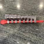 Snap-on 208AN Pc 3/8 Drive 12 Pt Sae Flare Nut Crowfoot Wrench Set 5/8-1-1/16. Fixed Price $479.95.