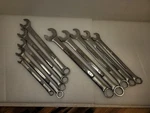 10 U.s.a. Craftsman Combination Wrenches Metric And Sae. Fixed Price $40.00.