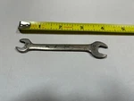 Vintage Vlchek 5/16" & 3/8" Open End Wrench W1012 Usa. Fixed Price $7.95.