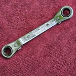 Craftsman Usa Offset Reversible Ratchet Wrench 12MM X 13MM, Point, 43368. Fixed Price $6.99.