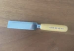 Rare! Lot Of Square Point Knife Round Wood Handle 14G 60480 Trimming,usa. Fixed Price $150.00.