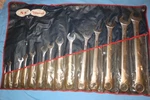 Lectrolite #1714R S-k Wayne Tools Piece Combination Wrench Set W/storage Roll. Fixed Price $99.95.