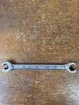 Vintage Bonney EF-1214H Flare Nut Line WRENCH,3/8" X 7/16" Chrome. Fixed Price $12.50.