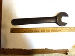 Usa Made Williams #9 1-7/16 Heavy Duty .700 Thick, 13-1/2" Long Wrench. Fixed Price $25.95.