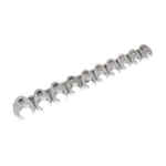 Titan 17296 Tool 10-PIECE 3/8 In. Drive Sae Flare Nut Crowsfoot Wrench Set. Fixed Price $50.83.