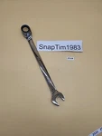 Snap-on Tools 19MM Metric Reversible Ratcheting Wrench SOXRRM19A Usa. Fixed Price $71.99.