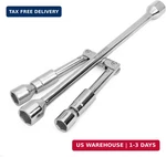 Workpro 14-INCH Universal Folding Lug Wrench, 4-WAY Cross. Fixed Price $19.97.