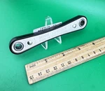 Nos Craftsman 43681 Usa Ratcheting Box Wrench 5/16" 1/4" New Old Stock W/ Tag!. Fixed Price $31.95.