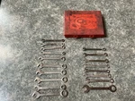 18 Vintage Oxwall 6 & 12 Point Mini Combination Ignition Wrench Set Made Usa. Fixed Price $15.00.