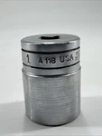 Snap On A118 3/8 Drive Standard 1" 6 Point Shallow Oil Pressure Sender Socket. Fixed Price $14.95.