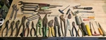 Large Mixed Mechanic Lot Vise Grip Pliers Adjustable Wrenches Hand Tools. Fixed Price $49.99.